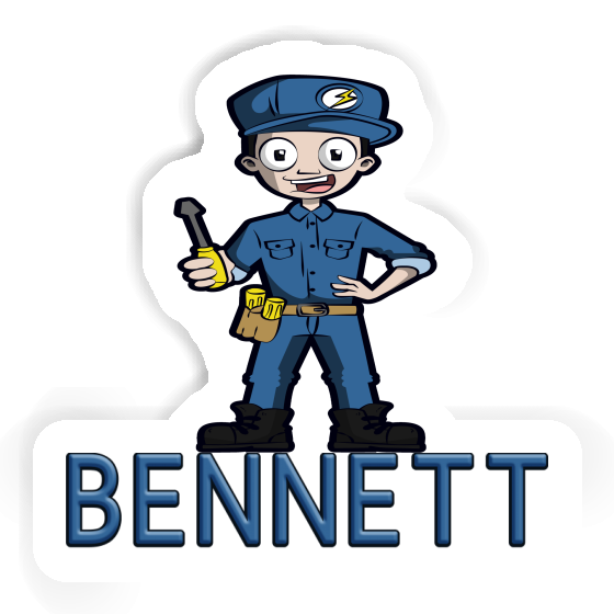 Electrician Sticker Bennett Gift package Image