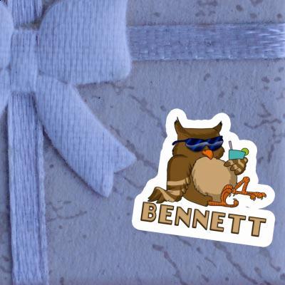 Sticker Bennett Owl Gift package Image