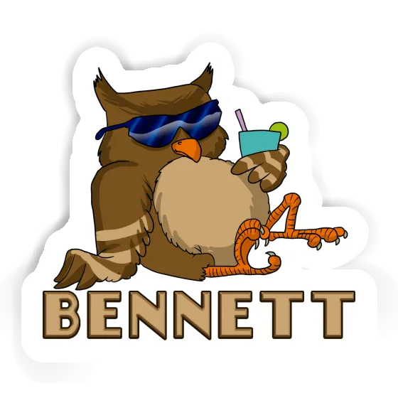 Sticker Bennett Owl Gift package Image