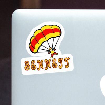 Sticker Bennett Parachute Laptop Image