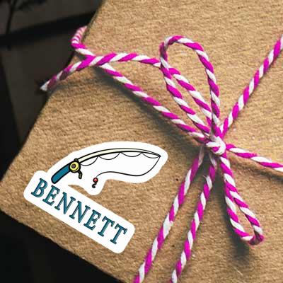 Aufkleber Angelrute Bennett Gift package Image