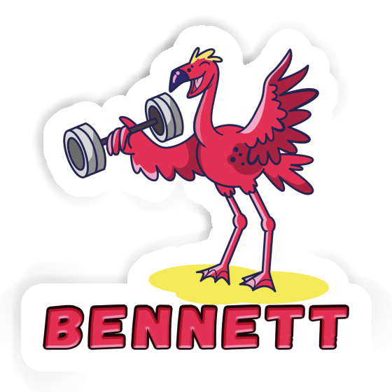 Weight Lifter Sticker Bennett Gift package Image