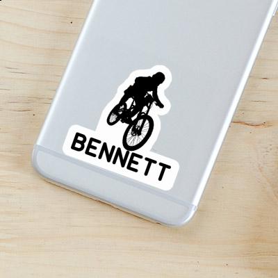 Freeride Biker Sticker Bennett Image