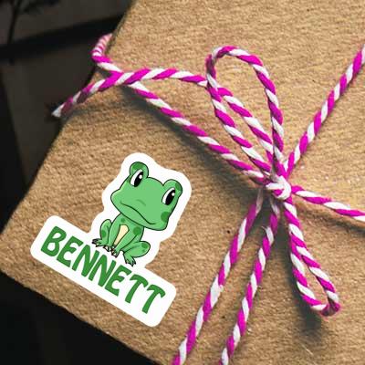 Sticker Frosch Bennett Laptop Image