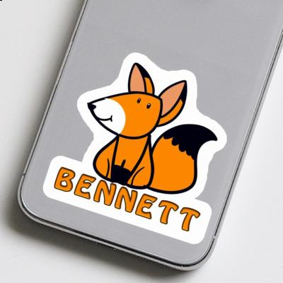 Sticker Bennett Fox Laptop Image