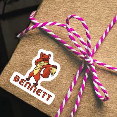 Sticker Dabbing Fox Bennett Gift package Image