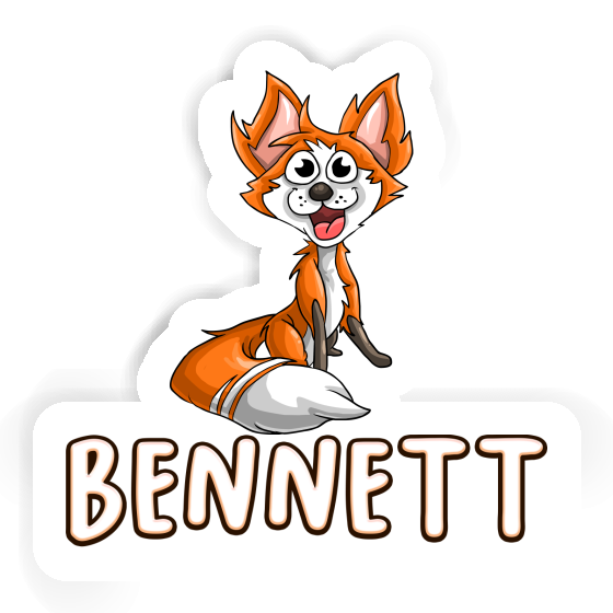 Sticker Fox Bennett Notebook Image