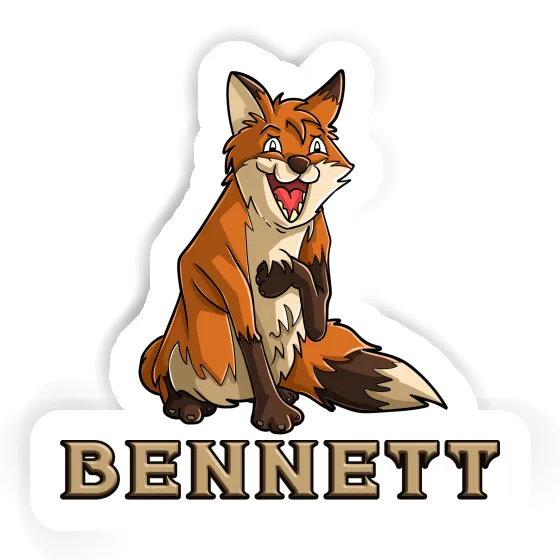 Sticker Bennett Fox Gift package Image