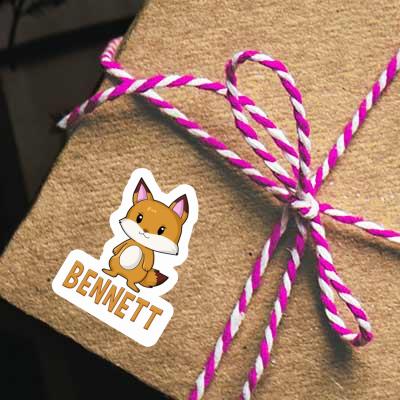 Bennett Sticker Fox Image