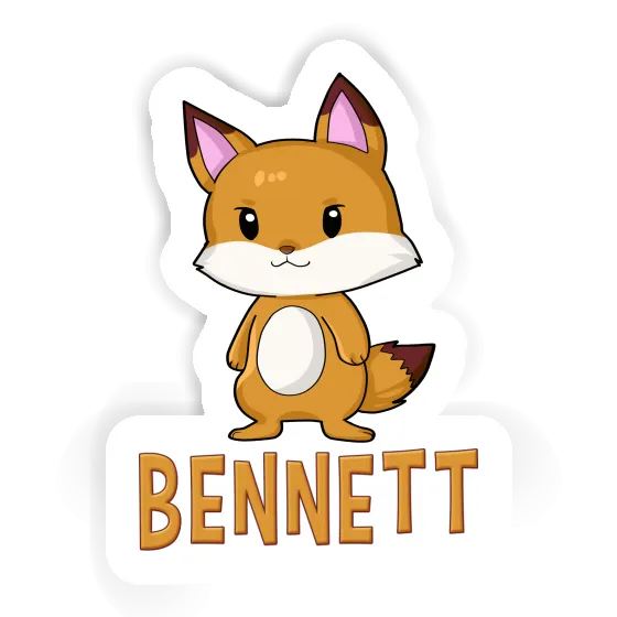 Bennett Sticker Fox Laptop Image