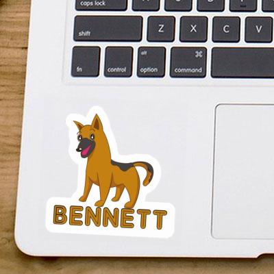 Sheperd Dog Sticker Bennett Gift package Image