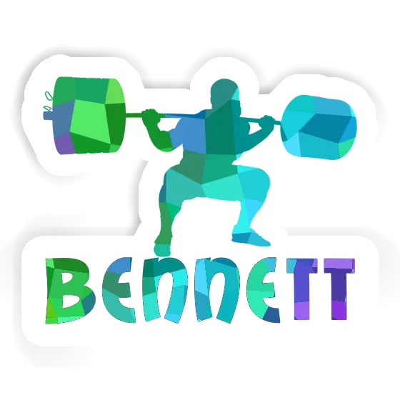 Bennett Sticker Weightlifter Gift package Image