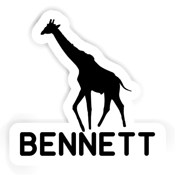 Bennett Autocollant Girafe Gift package Image