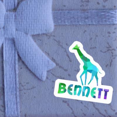 Sticker Giraffe Bennett Gift package Image