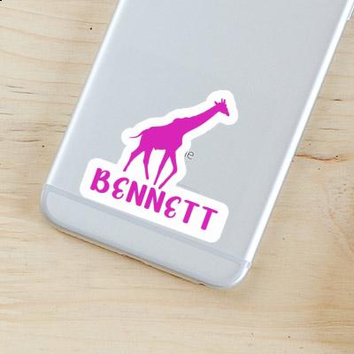 Sticker Giraffe Bennett Laptop Image