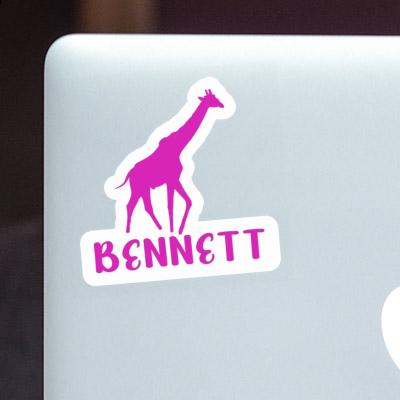 Sticker Giraffe Bennett Gift package Image