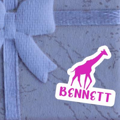 Sticker Giraffe Bennett Image