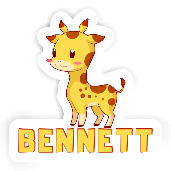 Giraffe Sticker Bennett Gift package Image