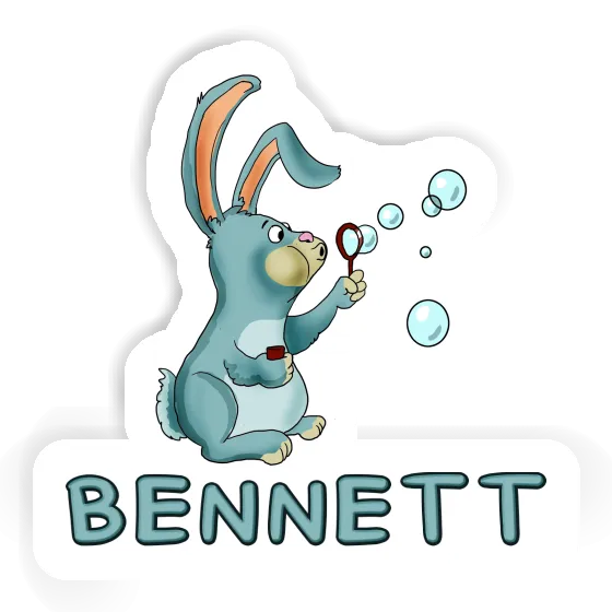 Aufkleber Hase Bennett Gift package Image