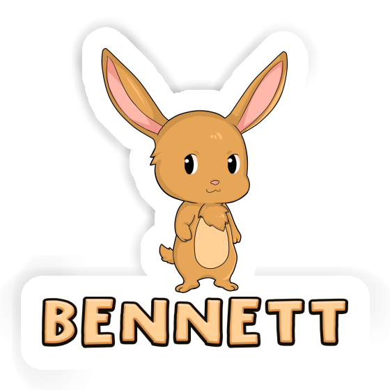 Autocollant Bennett Lapin de Pâques Image