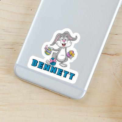 Easter Bunny Sticker Bennett Image