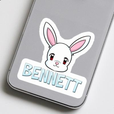 Autocollant Lapin Bennett Laptop Image