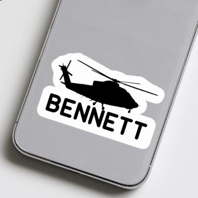 Sticker Helicopter Bennett Notebook Image