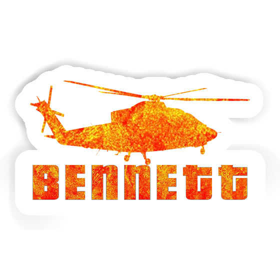 Sticker Helicopter Bennett Gift package Image