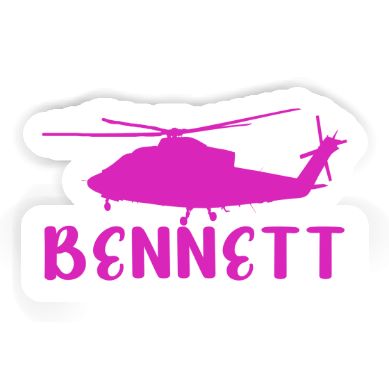 Sticker Helicopter Bennett Gift package Image