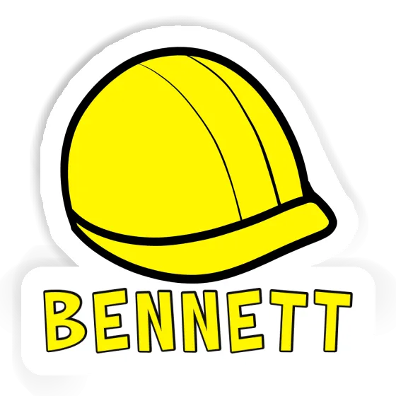 Helmet Sticker Bennett Notebook Image