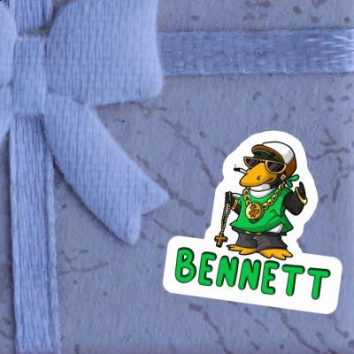 Sticker Hip Hop Penguin Bennett Gift package Image