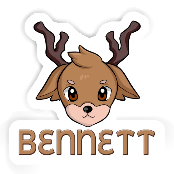 Sticker Deer Bennett Laptop Image