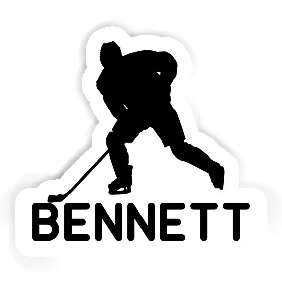 Eishockeyspieler Aufkleber Bennett Gift package Image