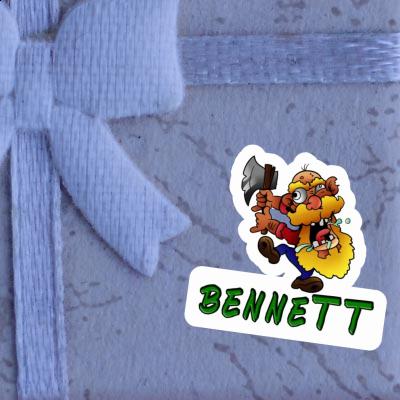 Forest Ranger Sticker Bennett Laptop Image