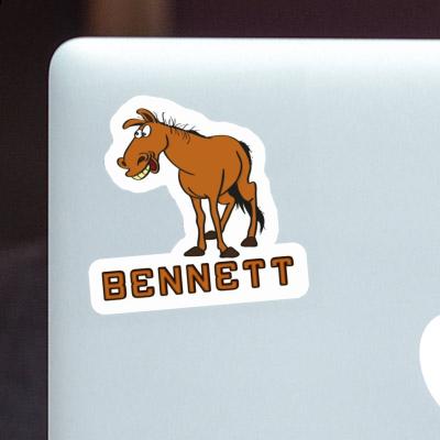 Bennett Sticker Horse Notebook Image