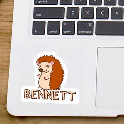 Sticker Bennett Hedgehog Notebook Image