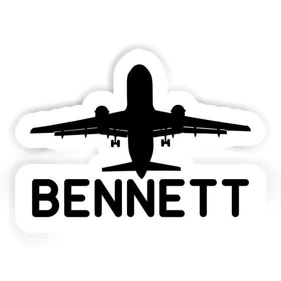 Sticker Jumbo-Jet Bennett Laptop Image