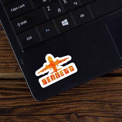 Sticker Jumbo-Jet Bennett Laptop Image