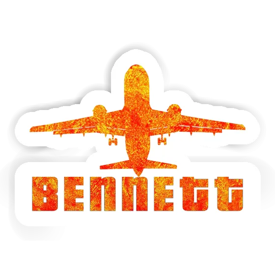 Sticker Jumbo-Jet Bennett Image