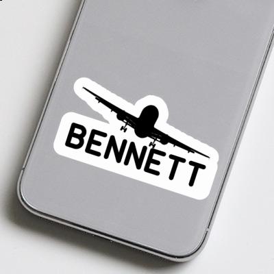 Bennett Sticker Airplane Gift package Image