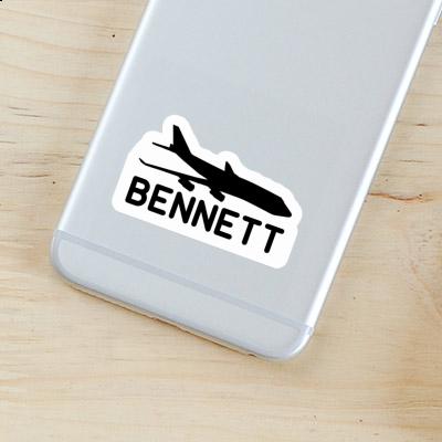 Jumbo-Jet Sticker Bennett Laptop Image