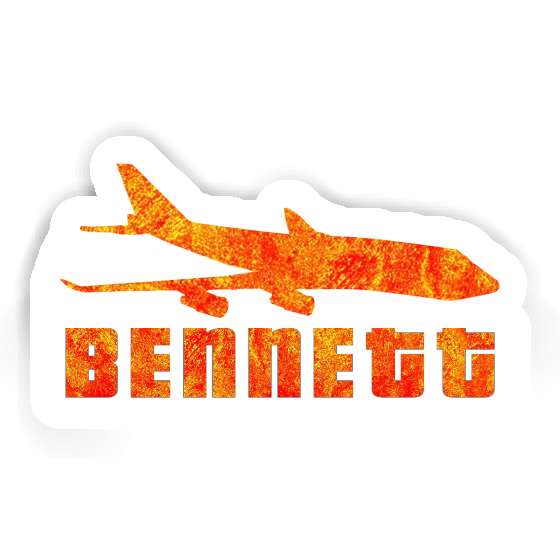 Jumbo-Jet Sticker Bennett Laptop Image