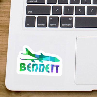 Jumbo-Jet Sticker Bennett Image