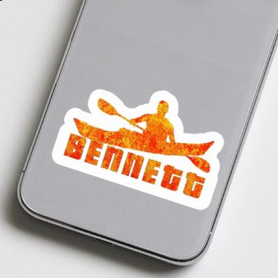 Bennett Sticker Kayaker Gift package Image