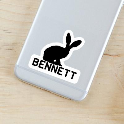 Bennett Autocollant Lapin Notebook Image