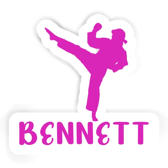 Bennett Sticker Karateka Gift package Image