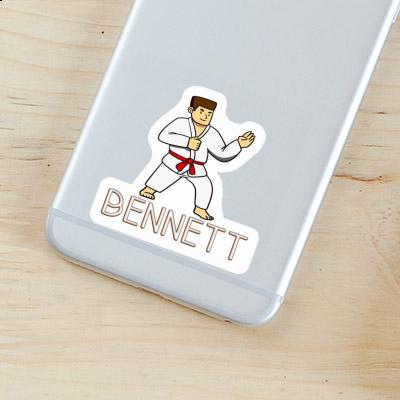 Bennett Sticker Karateka Image