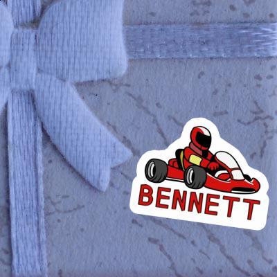 Autocollant Kart Bennett Gift package Image