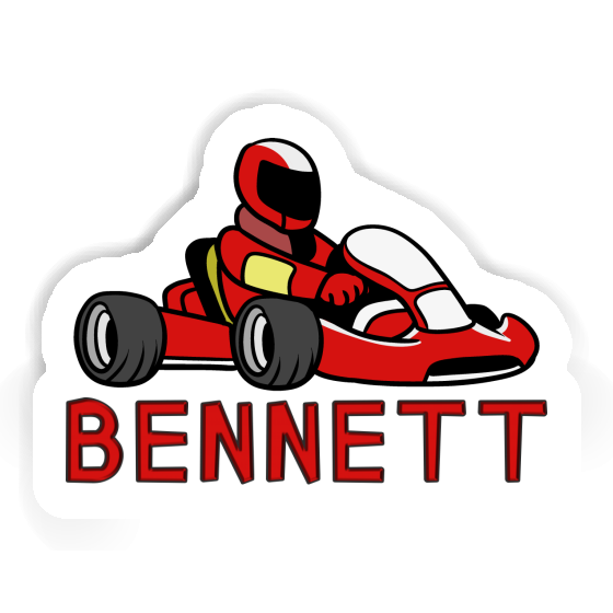 Autocollant Kart Bennett Gift package Image