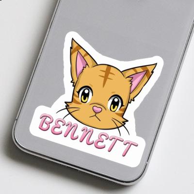 Autocollant Bennett Chaton Gift package Image